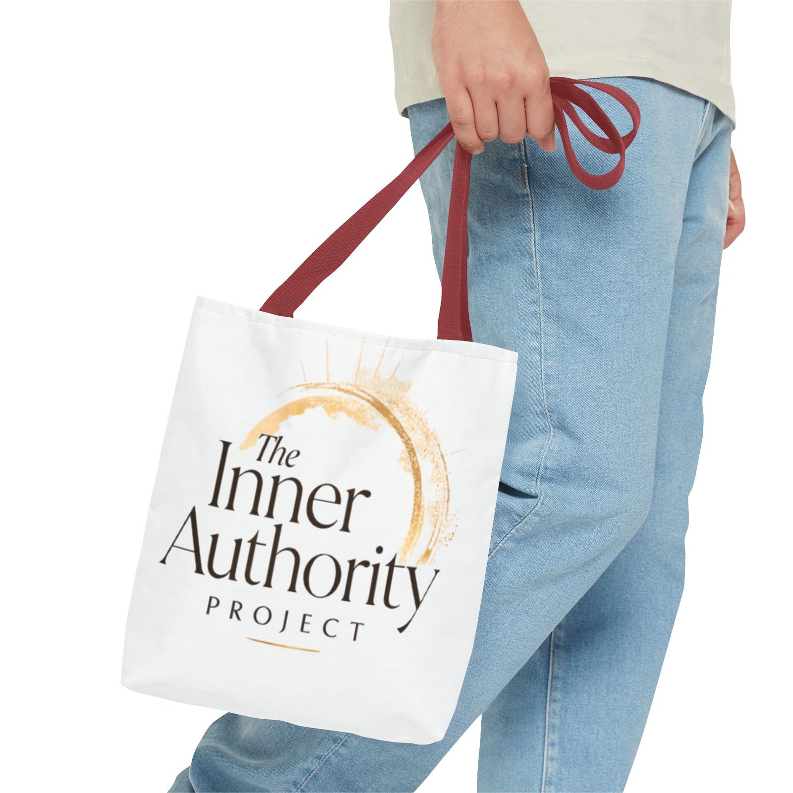 Tote Bag — The Inner Authority Project Logo Canvas Tote - Image 7