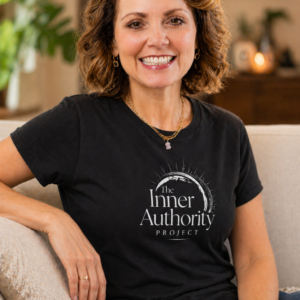 The Inner Authority Project tee | Inspirational logo shirt