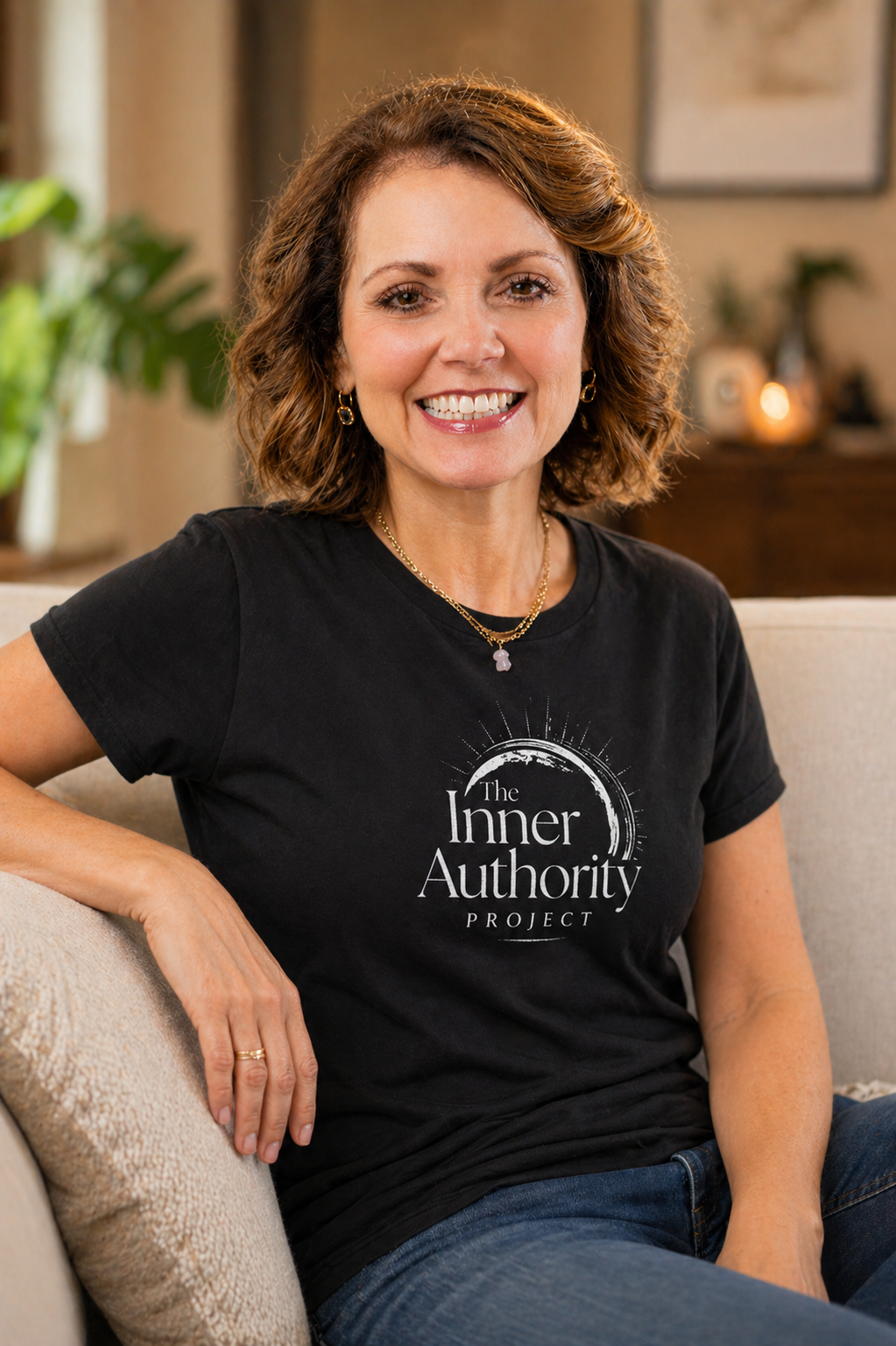 The Inner Authority Project tee | Inspirational logo shirt